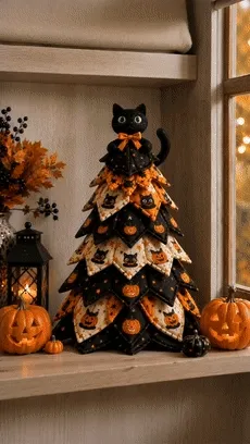 3D Fabric Tree Animation