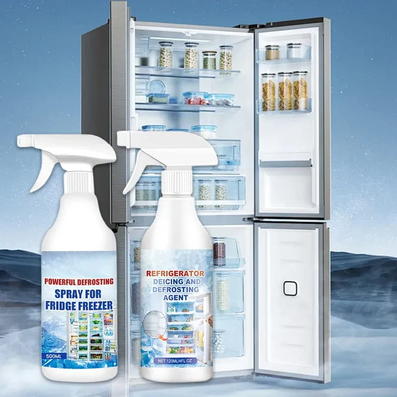Multiple uses for ice defrosting spray
