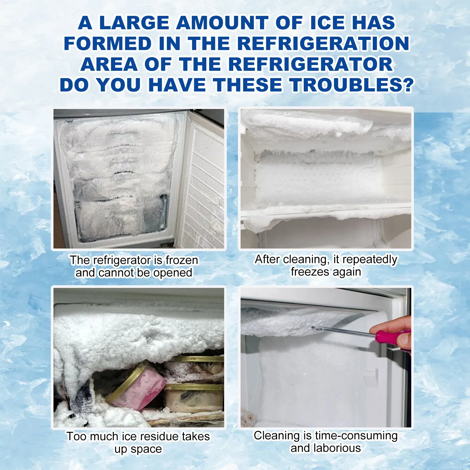 Common ice and frost problems