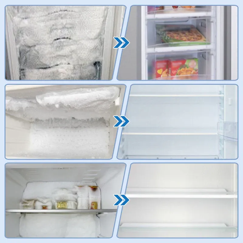 Fast freezer frost removal
